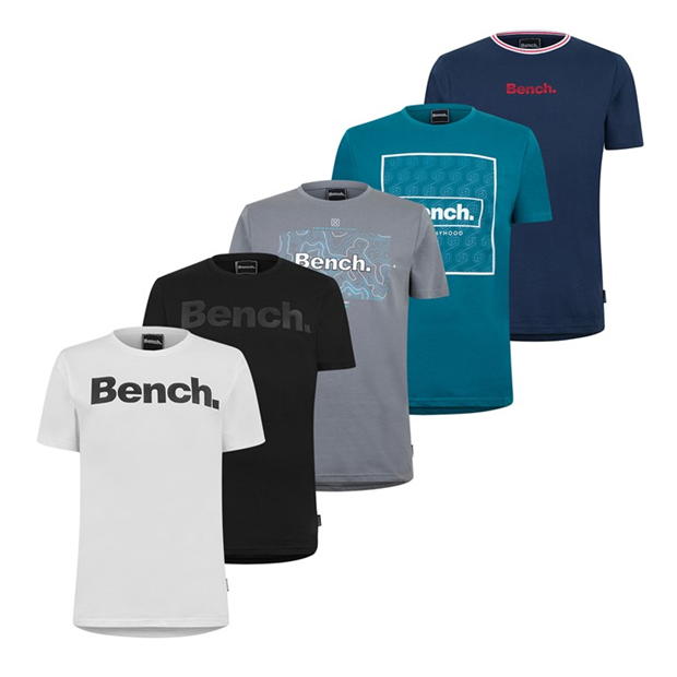 Bench Woroco 5 pack T-shirt Mens