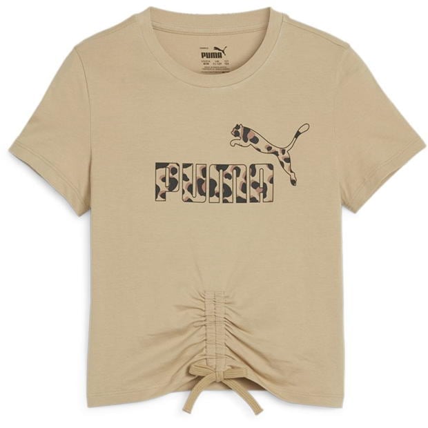 Puma Ess+ Animal Knotted Tee G T-Shirt Girls