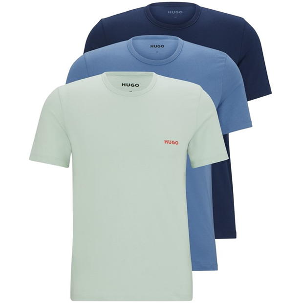 Hugo 3 Pack of Pyjama T-Shirts