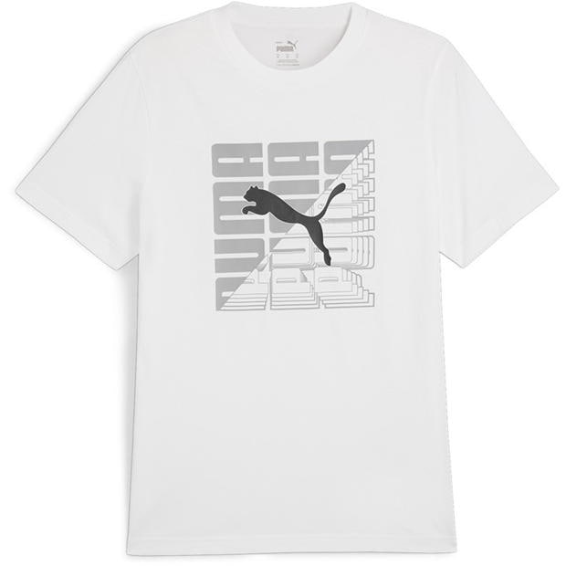 Puma Graphics Wording Tee T-Shirt Mens