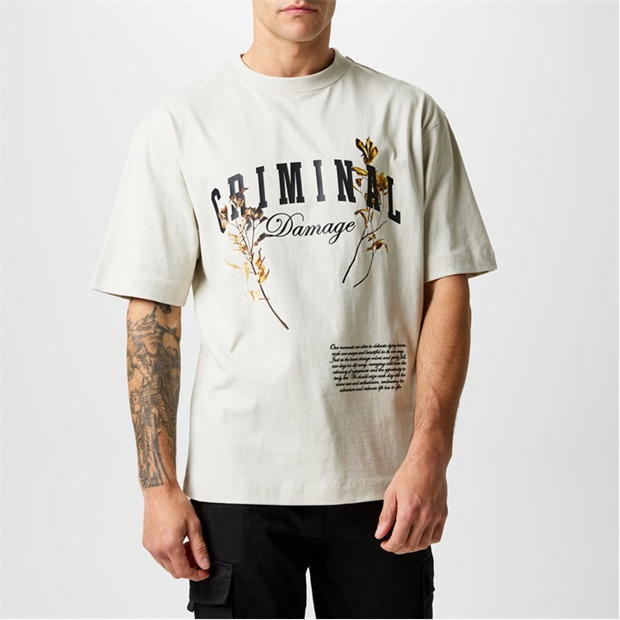 Criminal Damage Gift of Life T-Shirt Mens