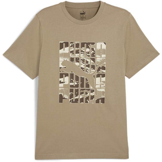 Puma Graphics Camo Tee T-Shirt Mens