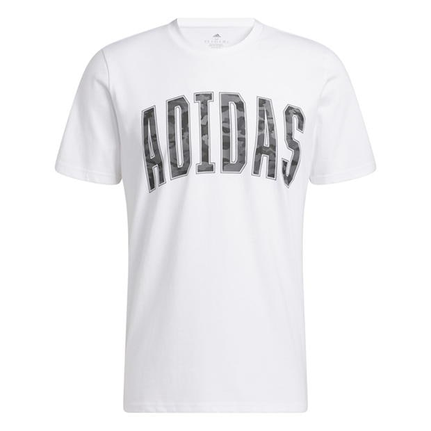 adidas Camo Logo T-Shirt Mens