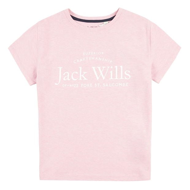 Jack Wills JW Script Tee Jn99