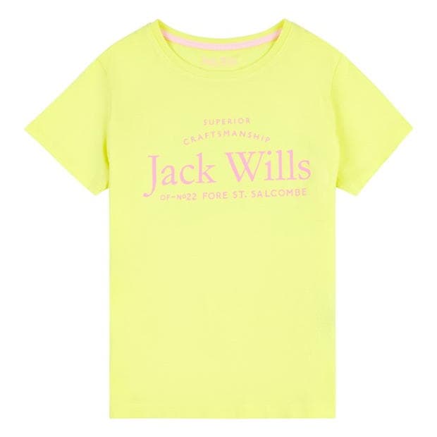 Jack Wills JW Script Tee Jn99