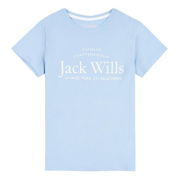 Jack Wills JW Script Tee Jn99