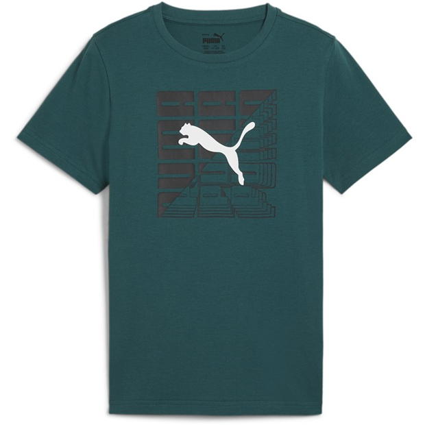 Puma Graphics Tee 1 B T-Shirt Unisex Kids