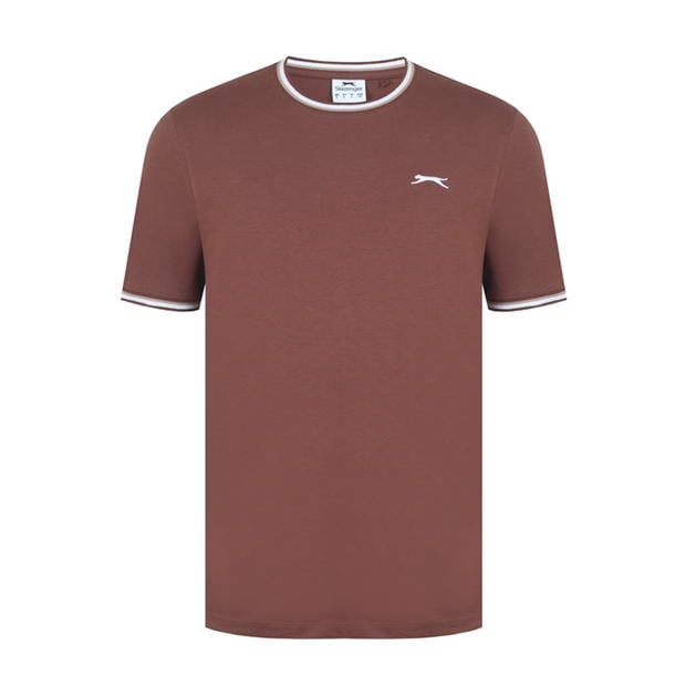 Slazenger Tipped T Shirt Mens