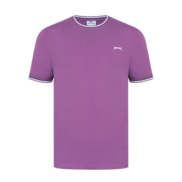 Slazenger Tipped T Shirt Mens