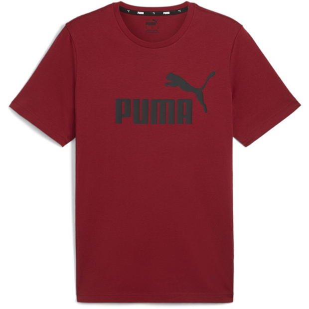 Puma Ess Logo Tee (S) T-Shirt Mens