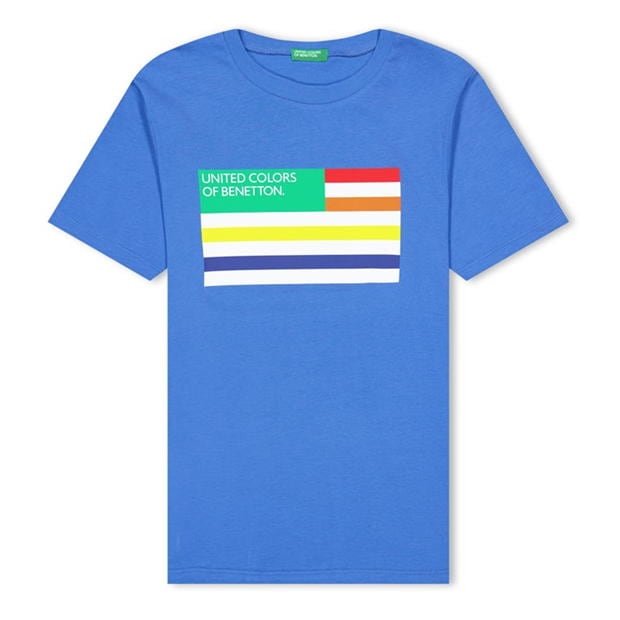 United Colors of Benetton Colors Flag T Jn99