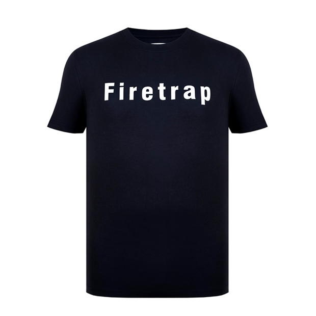 Firetrap Large Logo T Shirt Mens