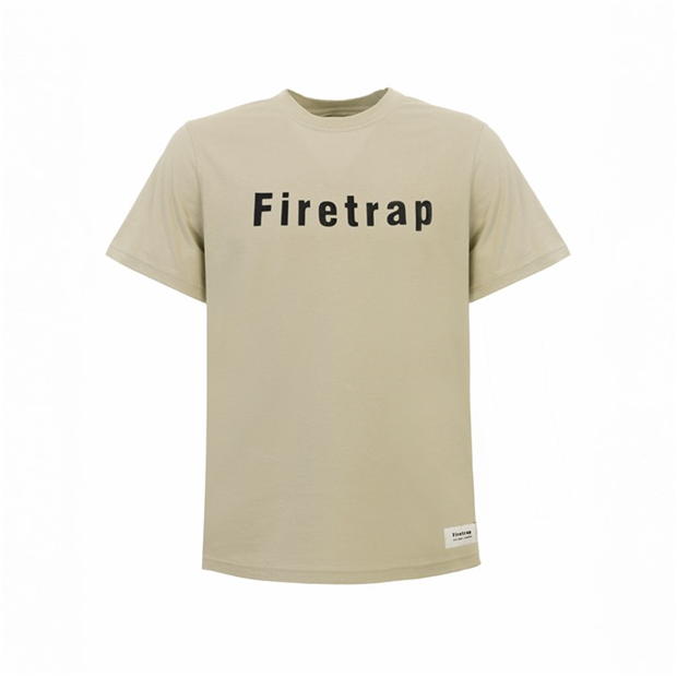 Firetrap Large Logo T Shirt Mens