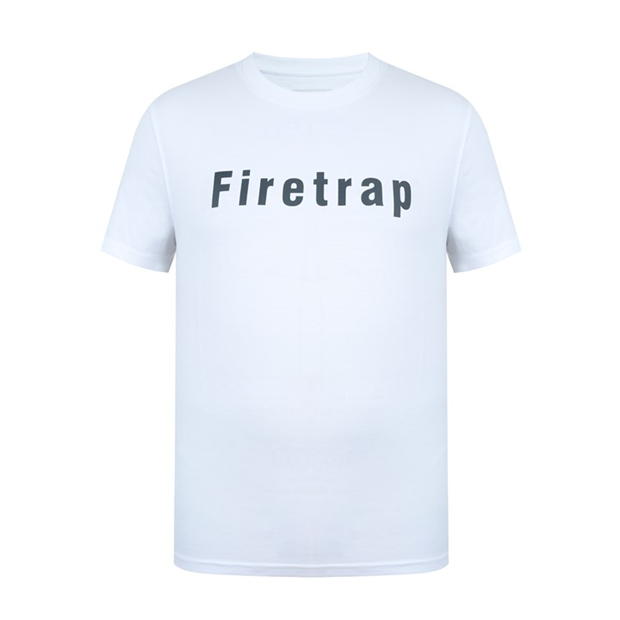 Firetrap Large Logo T Shirt Mens