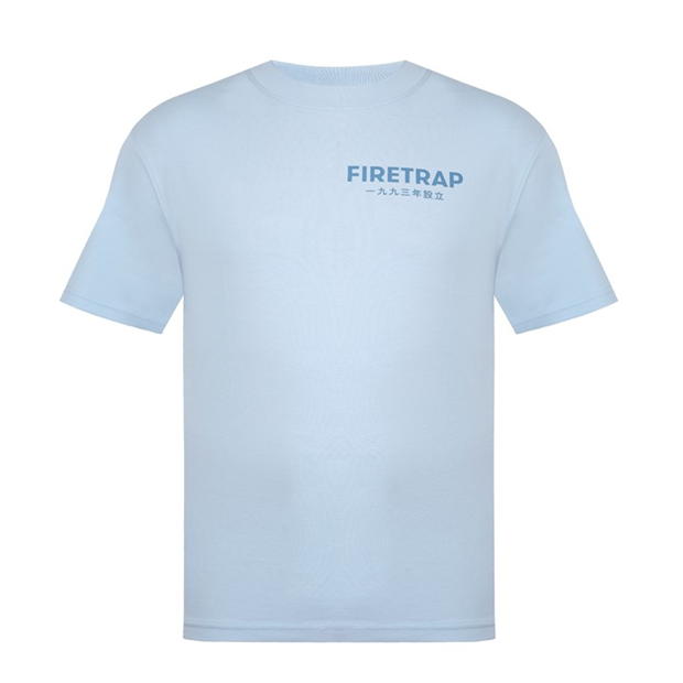 Firetrap Large Logo T Shirt Mens