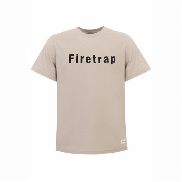 Firetrap Large Logo T Shirt Mens