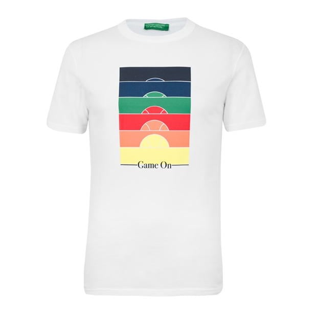 United Colors of Benetton Regular Fit Short Sleeved Print Tee