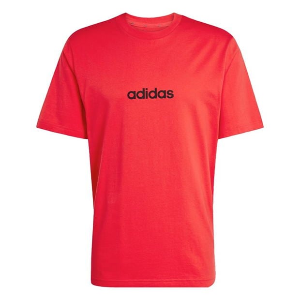 adidas Essentials Single Jersey Logo T-Shirt Mens