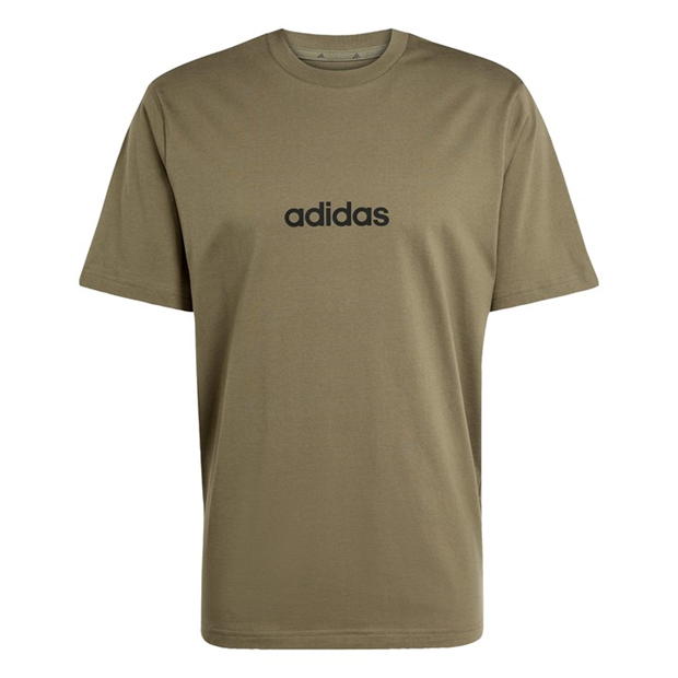 adidas Essentials Single Jersey Logo T-Shirt Mens