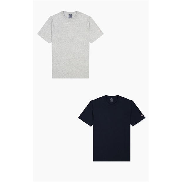 Champion Two Pack Crew Neck T Shirt Mens