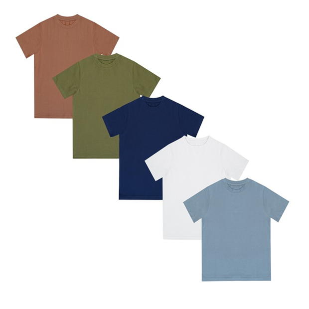 Firetrap 5pk T-shirt Jn52