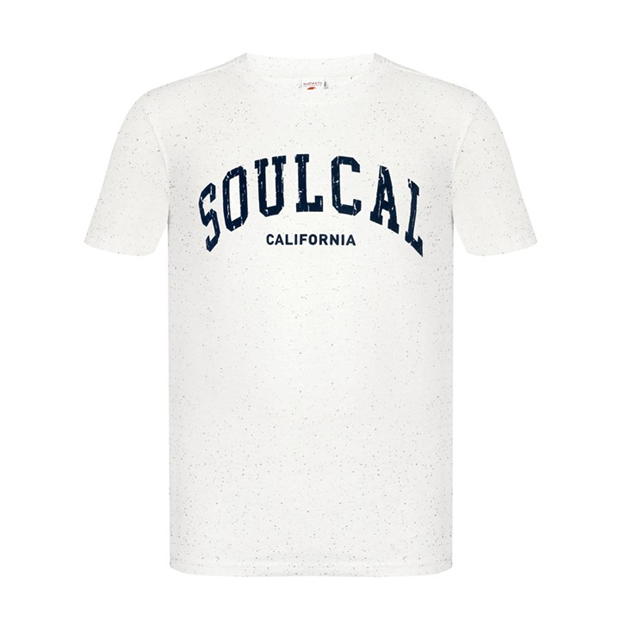 SoulCal Textured Flecked T Shirt