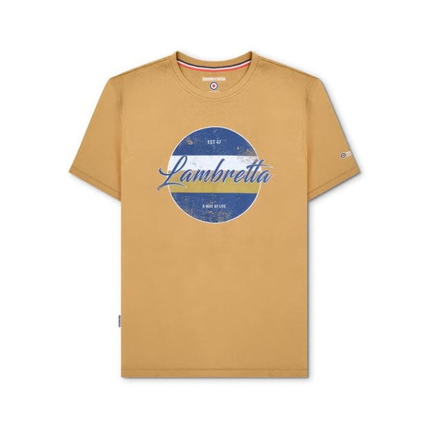 Lambretta Print Tee