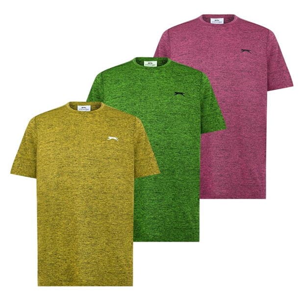 Slazenger Poly Tee 3Pk Sn44