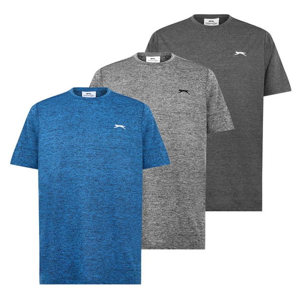 Slazenger Poly Tee 3Pk Sn44