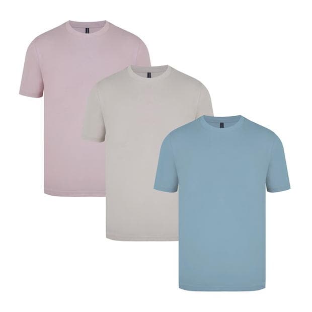 Donnay 3 Pack T Shirts Mens