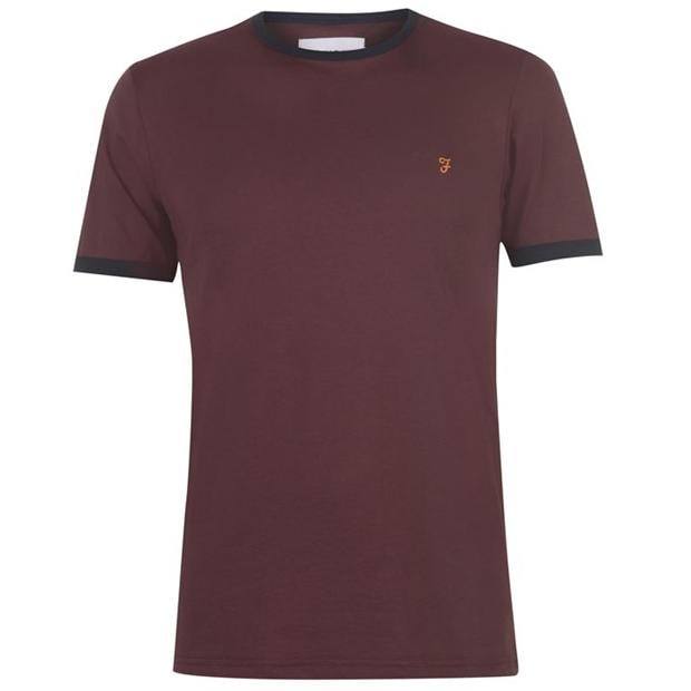 Farah Groves Ringer T Shirt