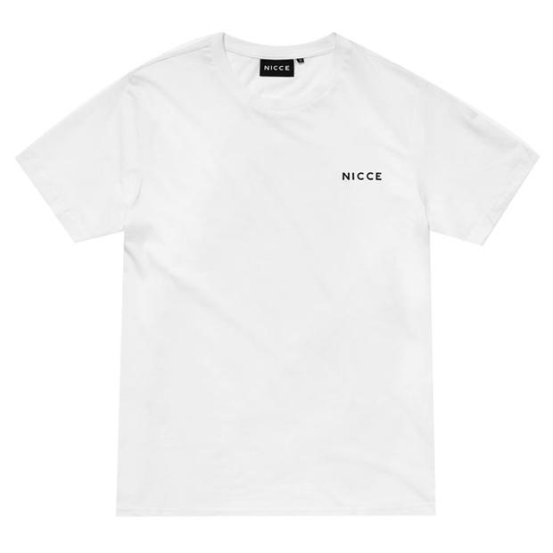 Nicce Chest Logo T Shirt Mens