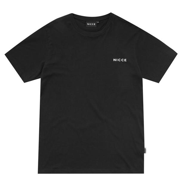 Nicce Chest Logo T Shirt Mens