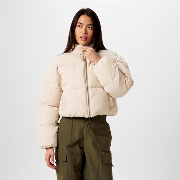 Jack Wills Cropped Puffer Jacket