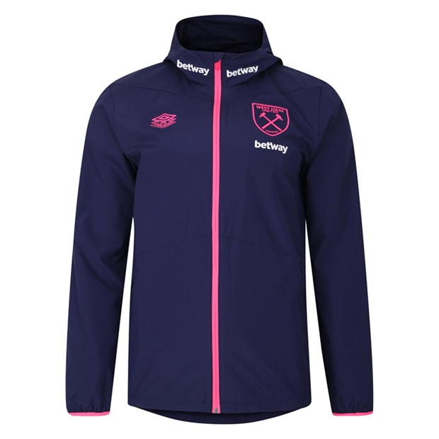 Umbro West Ham United Rain Jacket Mens