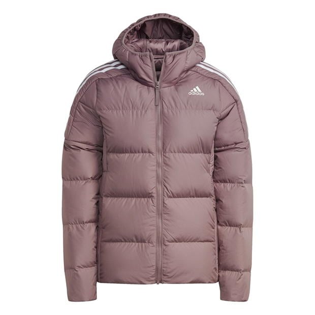 adidas Midweight Down Hooded Jacket Womens