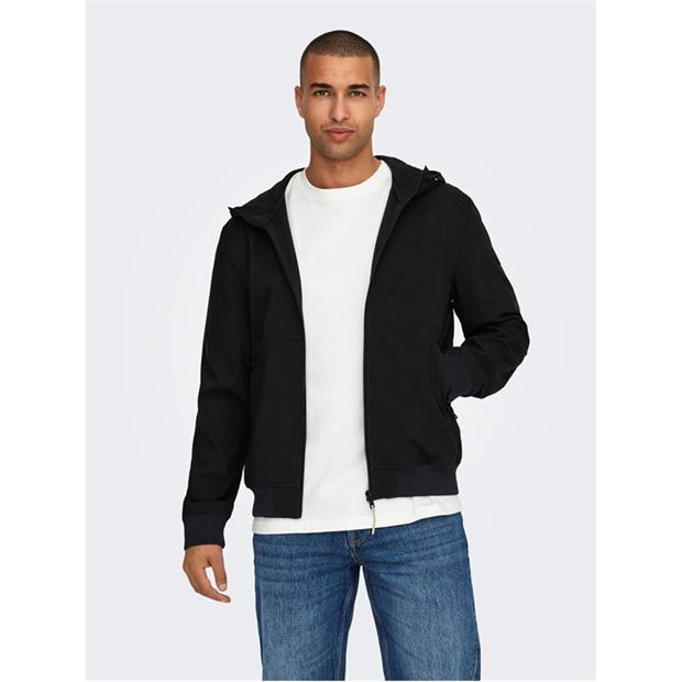 Only and Sons Bowie Softshell Hooded Jacket