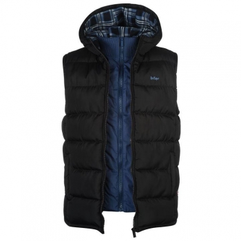 АКЦИЯ: скидка 30% от стоимости! Lee Cooper Two Zip Gilet Mens 4 (XXXXL)