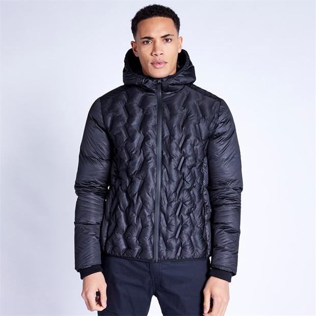 11 Degrees Puffer Jacket - Black