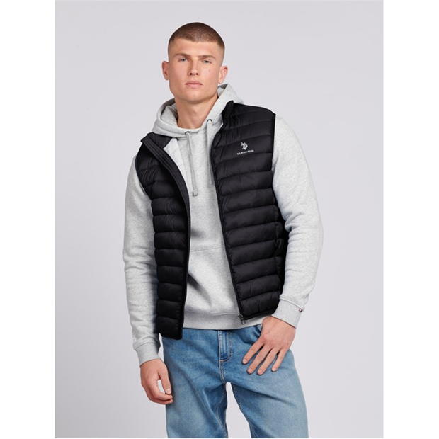 US Polo Assn Bound Quilted Gilet Sn00