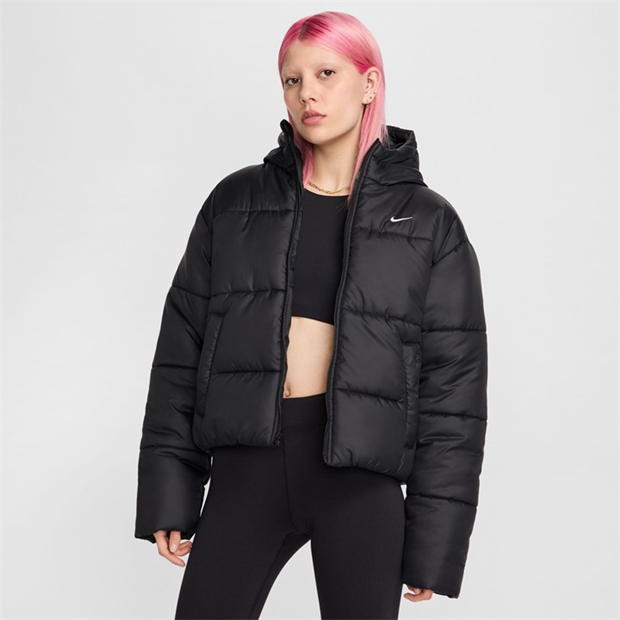 Nike Sportswear Classic Puffer Women'S Therma-Fit Loose Hooded Jacket Womens