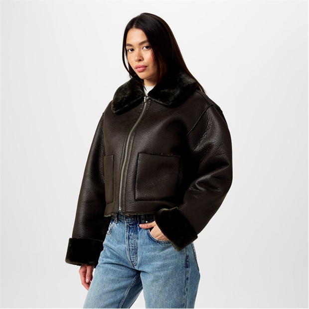 Jack Wills Reverse Shearling Jacket