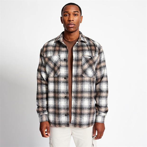 Madison Barclay Wall St Flannel Shirt