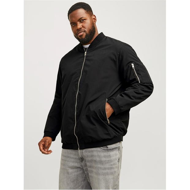 Jack and Jones Rush Bomber Jacket Mens Plus Size