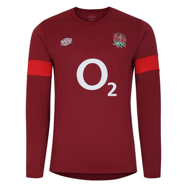 Umbro England Rugby Training Long Sleeve Jersey – Official Performance Wear