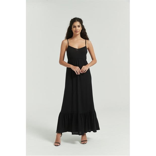 Be You Tiered Maxi Beach Dress