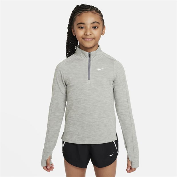 Nike Older Girls DRI-FIT Long Sleeve Half Zip