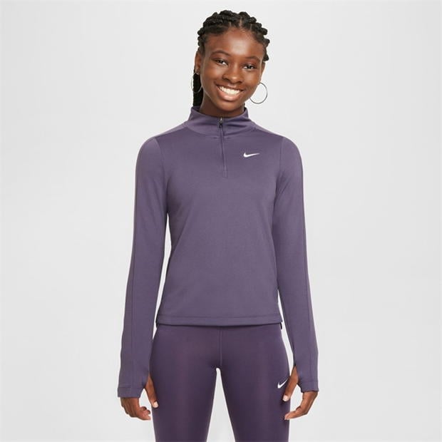 Nike Older Girls DRI-FIT Long Sleeve Half Zip