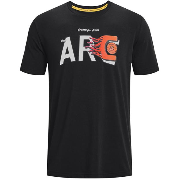 Under Armour Armour Ua Curry Arc Ss T-Shirt Mens