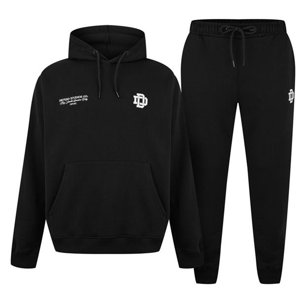 DFND London Chrome Hoodie and Joggers Set Mens